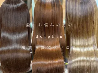 セミロング dolphin ドルフィンオーナーのヘアスタイル