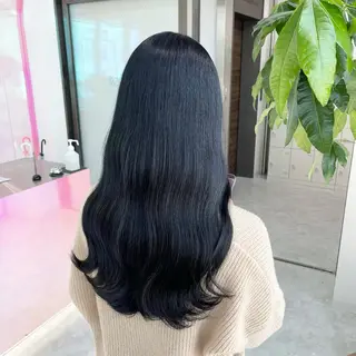 ロング カラー レイヤー×透明感カラ ーHAYATOのヘアスタイル