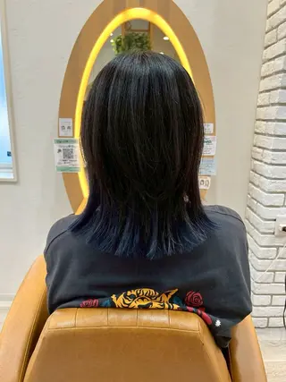 ミディアム 高橋 ひなののヘアスタイル