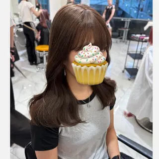 ロング カラー haruka /韓国レイヤーのヘアスタイル