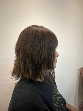 カラー 田中 こころのヘアスタイル