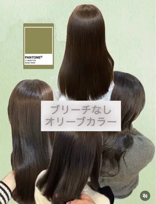 カラー Sherry/R 三川町　山本なつみのヘアスタイル