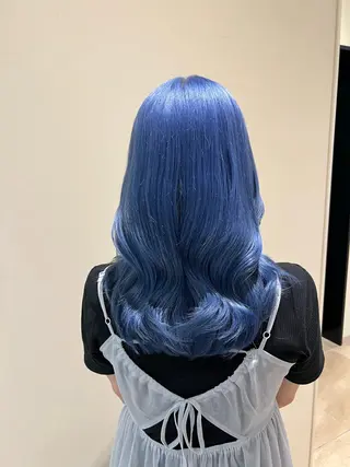 カラー 🤍ྀི透ける寒色 Cocoa🤍ྀིのヘアスタイル