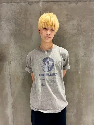 ショート カラー メンズ 篠江 廉のヘアスタイル