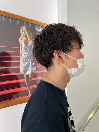 メンズ 柴田 綺音のヘアスタイル