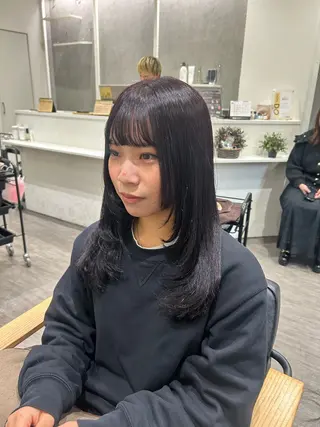 ロング カラー ヘアアレンジ cocotte 💟草間紫音💟のヘアスタイル