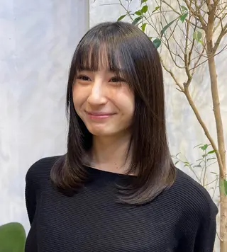 ミディアム unica  by Belle所属・丸田優奈 /メンズカットのヘアスタイル