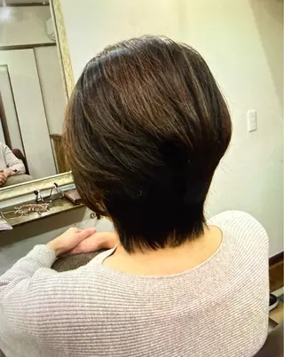 ショート 森川 美保のヘアスタイル