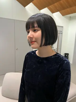 ショート 柔らかいカラー🎀 rinaのヘアスタイル