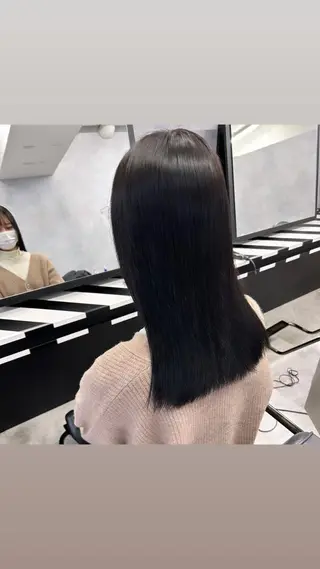 ミディアム 縮毛矯正・髪質改善 特化 出納 直起のヘアスタイル