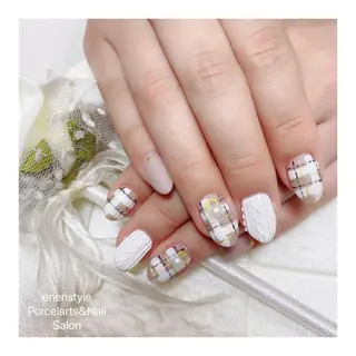 ミディアム ネイル 👑enen style👑のネイルデザイン