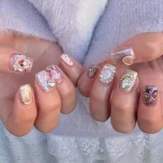 ネイル 🎀フェイ フェイ🫧💗のネイルデザイン