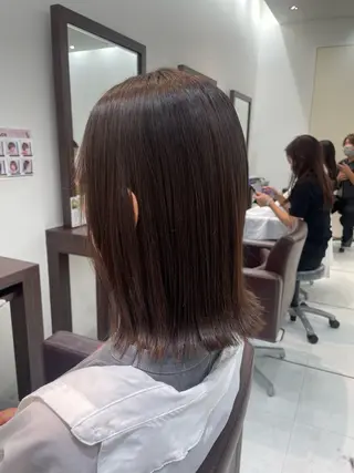 ミディアム カラー パーマ 【千葉駅南口歩1分】 MAKAのヘアスタイル