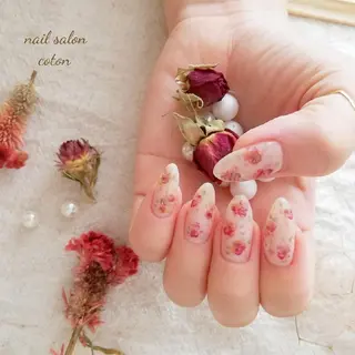ネイル 🥀ネイルサロン cotonコトン🥀のネイルデザイン