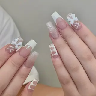 ネイル By moonネイル 🌷ワンホン/韓国風のネイルデザイン