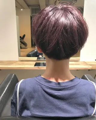 ショート カラー 坂本 裕介/パーマのヘアスタイル