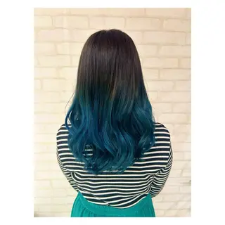 セミロング 石橋 咲のヘアスタイル