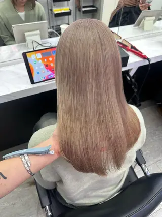 ミディアム プルエクステ/カラー ⭐️KIR̋Aのヘアスタイル