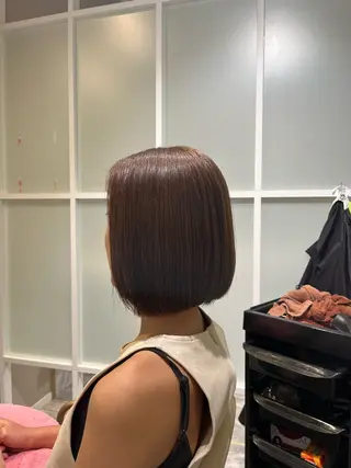 ミディアム 艶ボブ🌼 MAHOのヘアスタイル