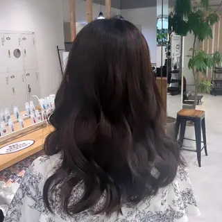 ミディアム omocha umiのヘアスタイル