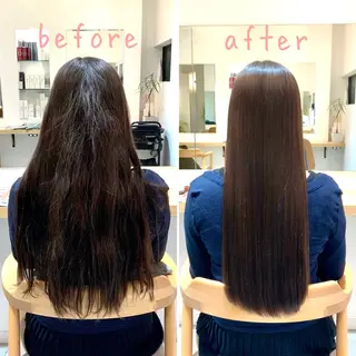 ロング ✨髪質改善　美髪✨ 縮毛　井上 大誠のヘアスタイル