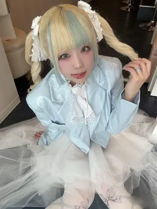 ロング 🧊シールエクステ 🧊naokaのヘアスタイル