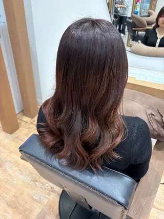 ヘアアレンジ ピンクカラーアレンジ 🩷AYANA🩷のヘアスタイル