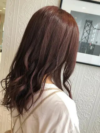 ロング カラー 🍀富久 永梨🧸のヘアスタイル