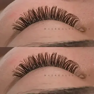 マツエク・マツパ MAE&KALE STUDIOのマツエク・マツパデザイン