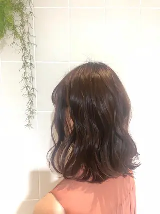 ミディアム カラー まつげ兼任しもさこ 🌟レイヤー得意のヘアスタイル