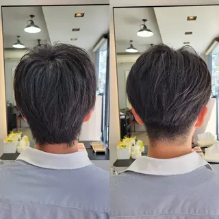 ショート メンズ 野村 果音(カノン)のヘアスタイル