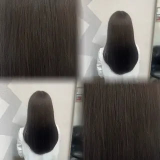 セミロング カラー 髙橋 李里亜のヘアスタイル