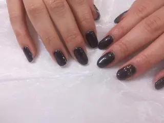 ネイル はばすみれ🎀ﾈｲﾙ 光ﾌｪｲｼｬﾙ ﾍｱのネイルデザイン