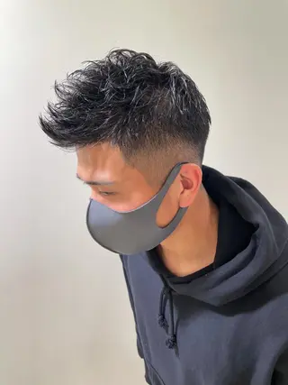ショート 中越 仁一郎のヘアスタイル