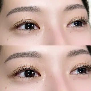 マツエク・マツパ 上村ひかる🫧束感 パリエク/マツパのマツエク・マツパデザイン