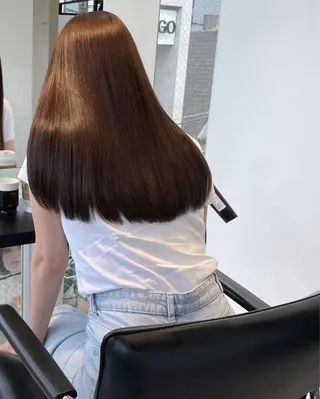 セミロング カラー マンツーマン半個室 tamuraのヘアスタイル