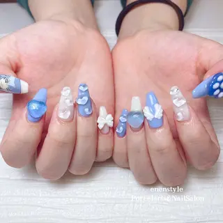 ネイル 🐾enen style 🐾のネイルデザイン