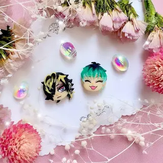 ネイル 3Dアートネイル💗 都築レナのネイルデザイン