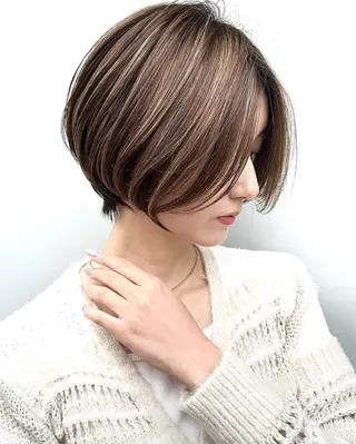 ショート 大人ショート特化/ カットモデル/表参道のヘアスタイル