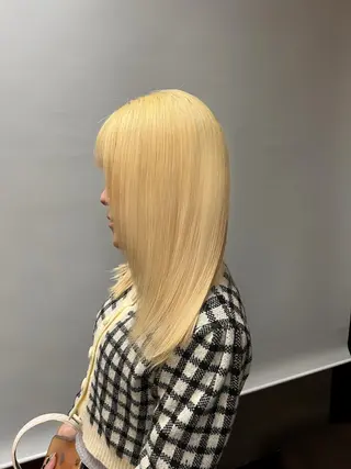 セミロング 寺島 希乃佳のヘアスタイル
