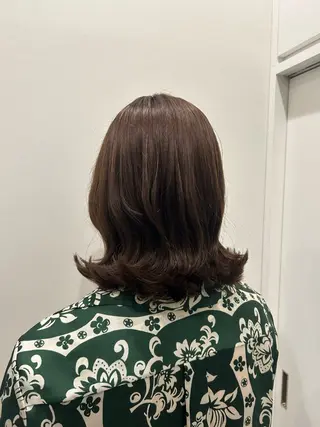 ミディアム 無料カットカラー／ モデル募集💈市川春のヘアスタイル