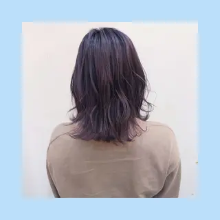 ミディアム カラー ✨髪質改善専門店✨ QOLU✨のヘアスタイル
