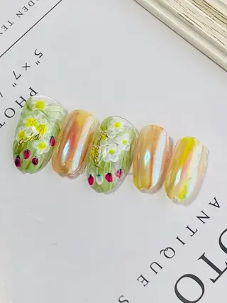 ネイル 自宅ネイルサロン ♦️nuance♦️のネイルデザイン