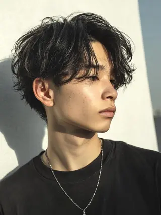 メンズ ショート 🪽Men'sカット 🪽パーマ🪽丸田のヘアスタイル