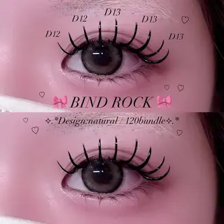 マツエク・マツパ 🎀束感/上下エク/ 𝙍𝙐𝘼 🎀のマツエク・マツパデザイン