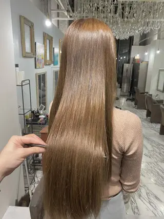 ロング カラー 👑圧倒的カラー👑 佐々木祐希のヘアスタイル