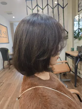 ミディアム mio .mu-se 藤ヶ丘のヘアスタイル