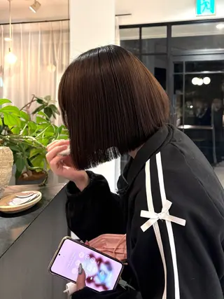 ショート 西野 優夏のヘアスタイル