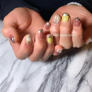 ネイル ﾈｲﾙﾙｰﾑﾘｯｶ 𝐦𝐚𝐲𝐮のネイルデザイン