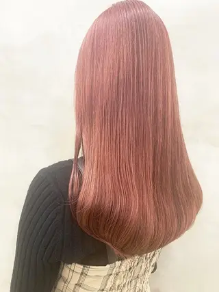ロング カラー パーマ ヘアアレンジ メンズ ハイトーン/レイヤー 🌸さくらのヘアスタイル
